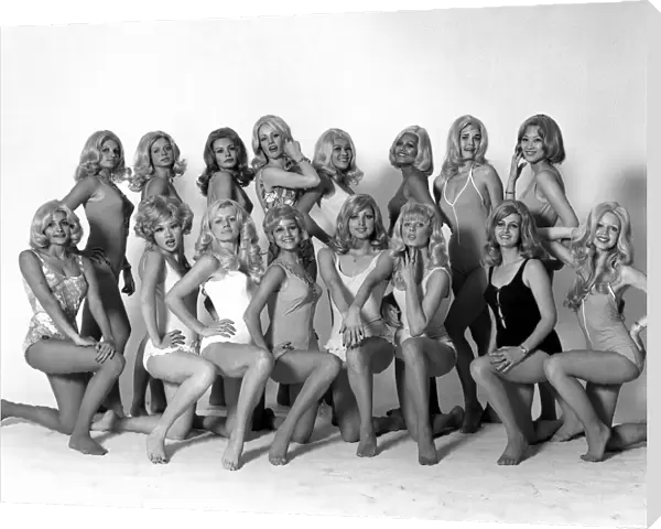 Miss World Contestants November 1972