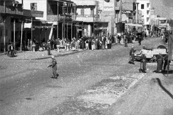 Aftermath of the Ismalia Riots 27th January 1952. The Ismalia