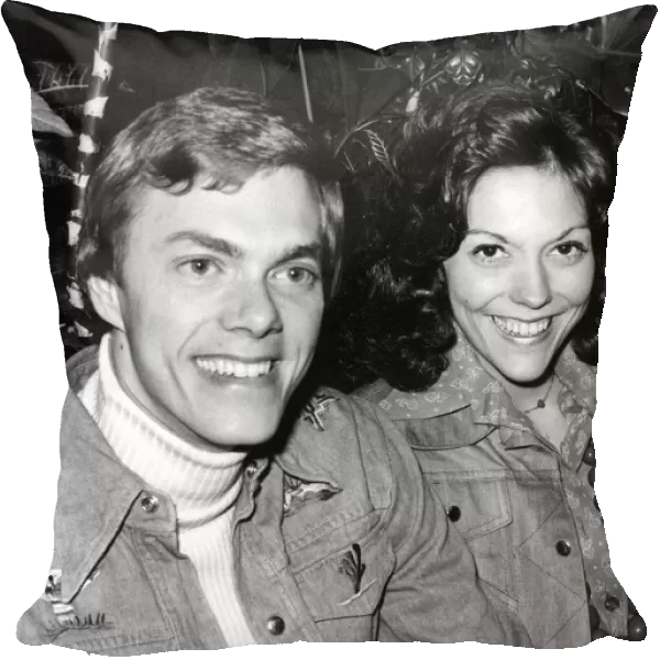 The Carpenters - Richard and Karen Carpenter pictured at a reception at the Inn
