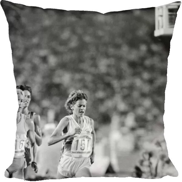 1984 Olympic Games in Los Angeles, USA. Womens 3000 Metres Heat