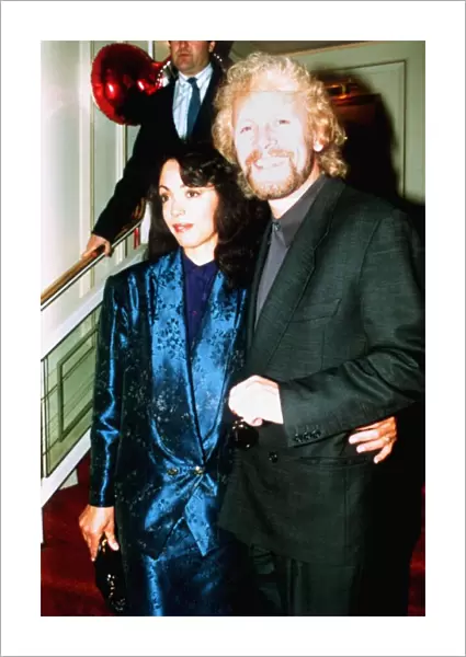 Actor Paul Nicholas with his wife at the Ivor Novello Awards in London dbase MSI