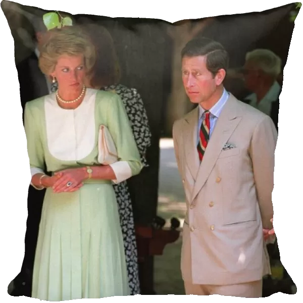 Prince Charles and Princess Diana, the Prince and Princess of Wales