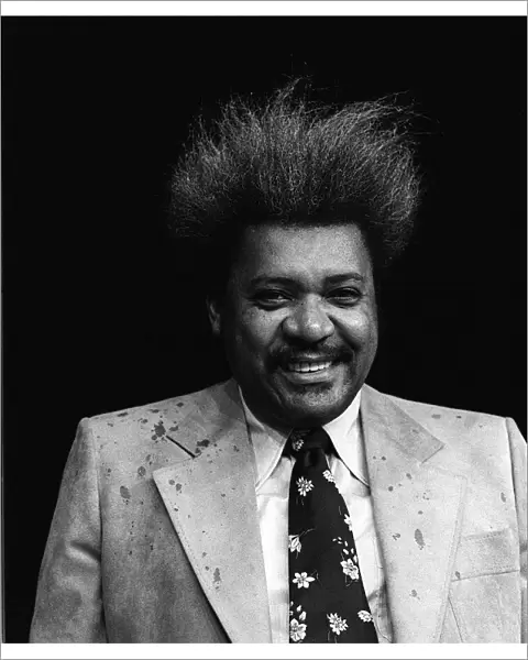 Don King American boxing promoter in USA August 1979