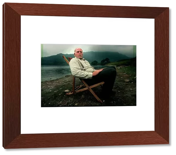 Actor James Cosmo September 1997 At the side of Loch Katrine with his change in hair