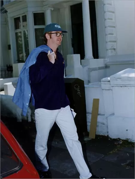 Chris Evans TV Presenter Walking Down The Street