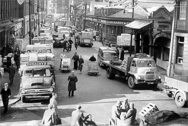 The Green Market, Newcastle c. 1955