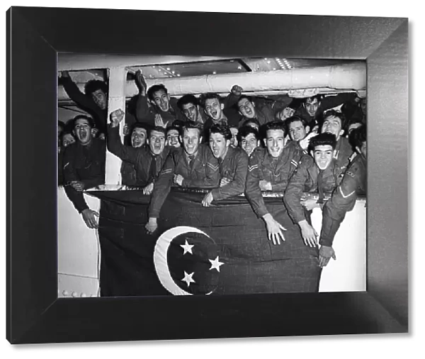 Suez Crisis 1956 Men of the first Battalion Argyle