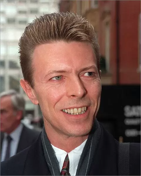David Bowie Singer Actor April 1992