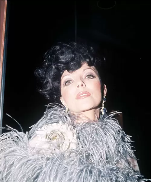 Joan Collins Actress at the film premiere of the man with the golden gun