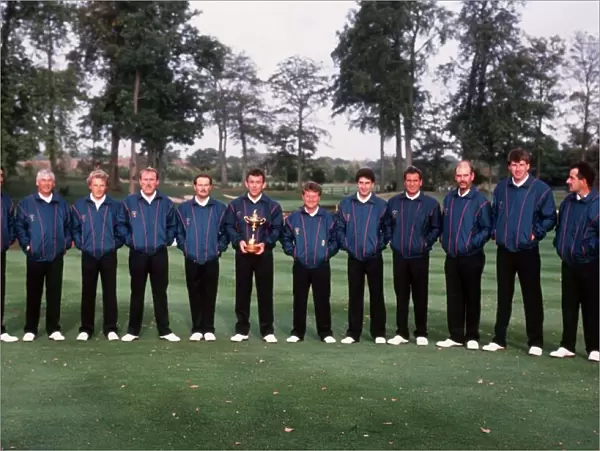 Golf European Ryder Cup team 1989