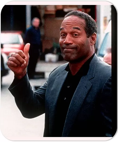 O. J. Simpson appears on TV show at Granada studio to prove his innocence GLOSSARY