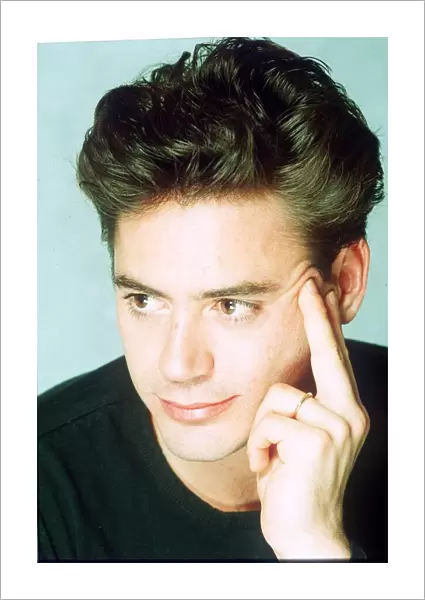 Robert Downey Jnr actor star of films such as Chaplin and Soapdish