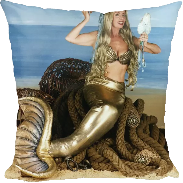 Vicki MIchelle Actress Dressed as a Mermaid Also Stars In The TV Progs '