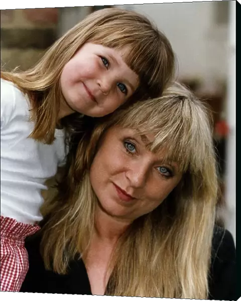 Helen Lederer actress and comedian with her daughter Hannah