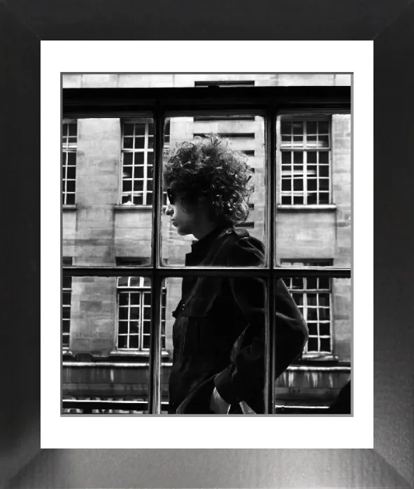 Framed Print : Bob Dylan in London Print, 3rd May 1966 Framed Print : Bob Dylan in London Print, 3rd May 1966