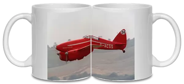 The De Havilland D. H. 88 Comet with two D. H. Gipsy Six engines was conceived as a racing