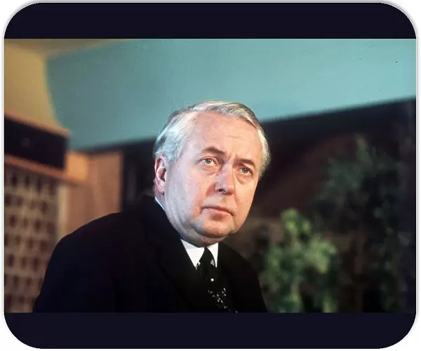 Labour Prime Minister Harold Wilson in West Cumberland