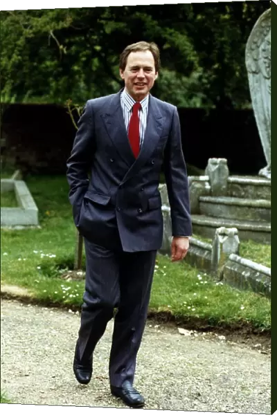 Nick Owen at Jayne Irvings Wedding May 1991