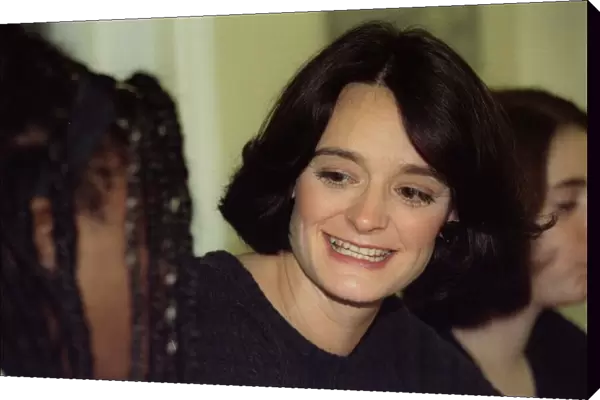 Cherie Blair wife of the Labour Leader Tony Blair visits the Depaul centre for