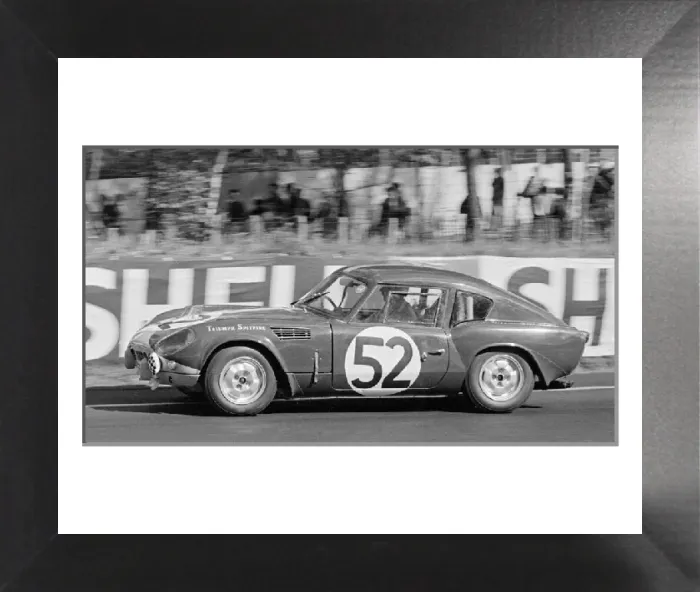 Framed Print : The Triumph Spitfire at Le Mans 1965 Print