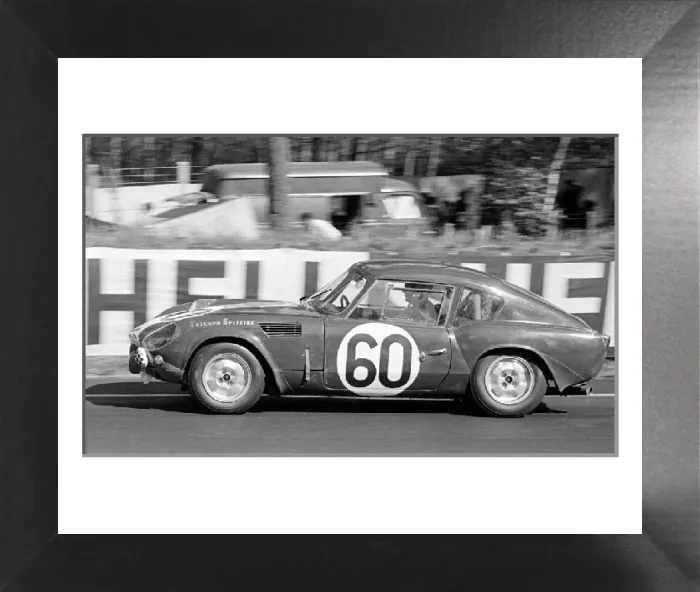 Framed Print : Triumph Spitfire at Le Mans 1965 Print