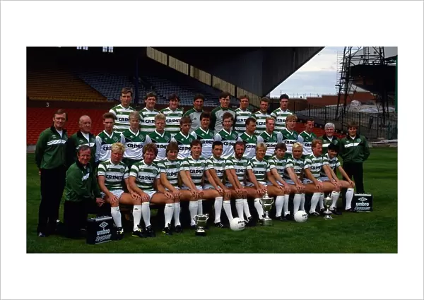 Celtic football team squad July 1986