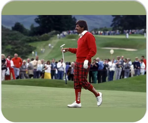 Bells Scottish Open Golf tournament held at Gleneagles from 8th to 11th July 1987