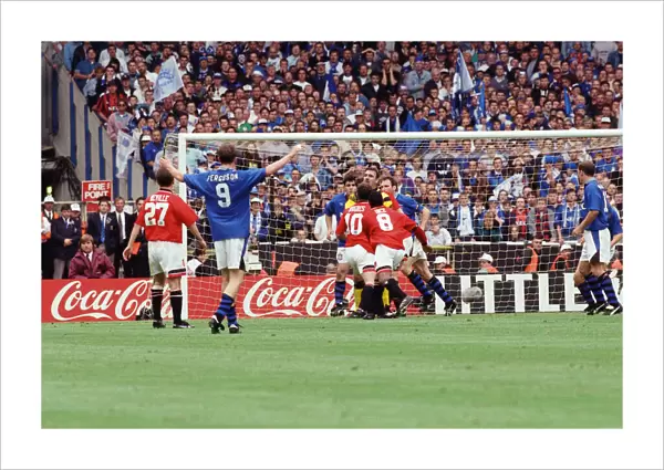 FA Cup Final, Everton v Manchester United. Everton won the match 1-0 via a headed goal by