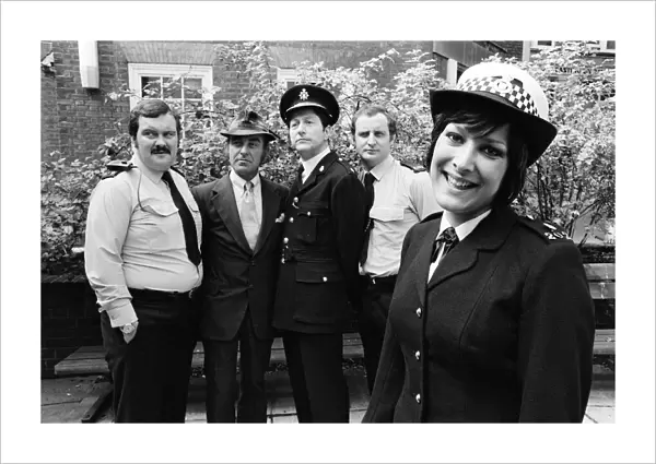 The stars of The Fuzz. a new seven week situation comedy series written by