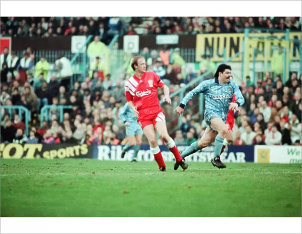 Coventry 5-1 Liverpool, Premier league match at Highfield Road