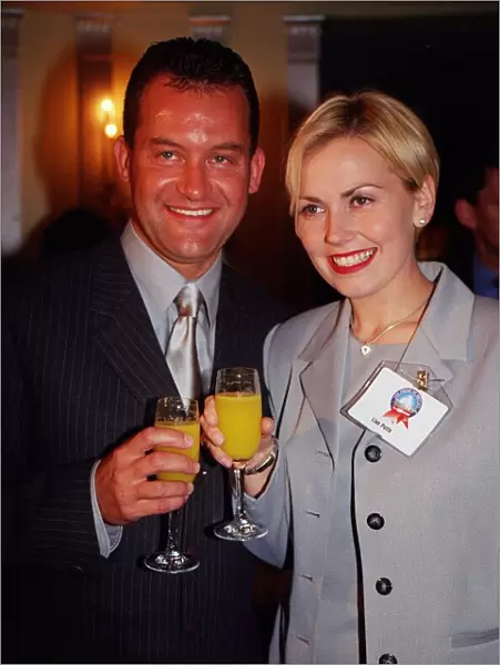 Paul Burrell and Lisa Potts May 1999 at the Mirror Pride of Britain Awards 1999