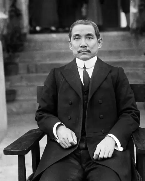 Sun Yat-sen, a Chinese revolutionary, first president and founding father of the Republic