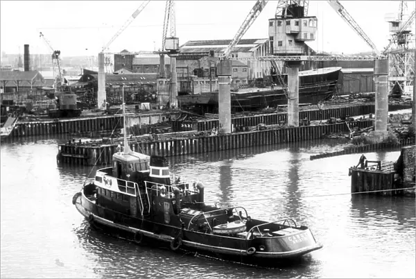Charles Hill shipyard 1970