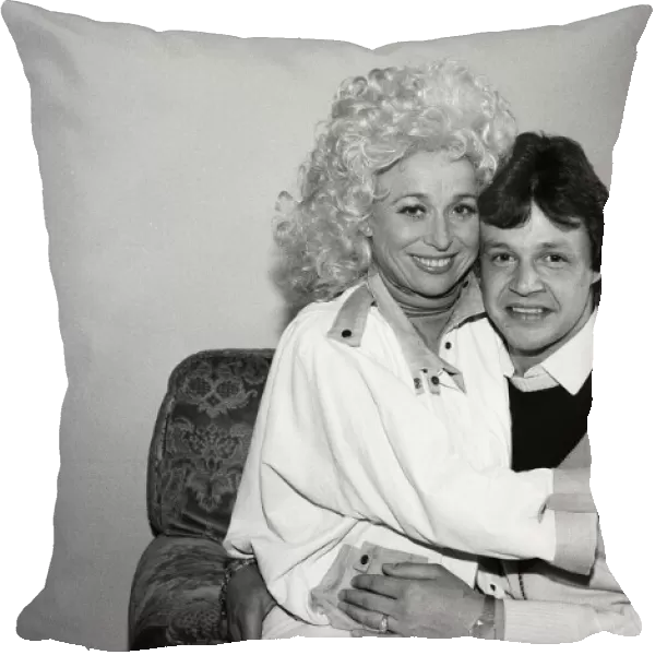 Barbara Windsor with her boyfriend Stephen Hollings. 23rd May 1984