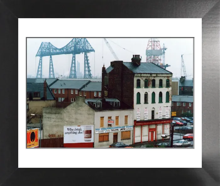 Framed Print : St Hilda's Scenes Print, Middlesbrough, 11th December 1992 Framed Print : St Hilda's Scenes Print, Middlesbrough, 11th December 1992