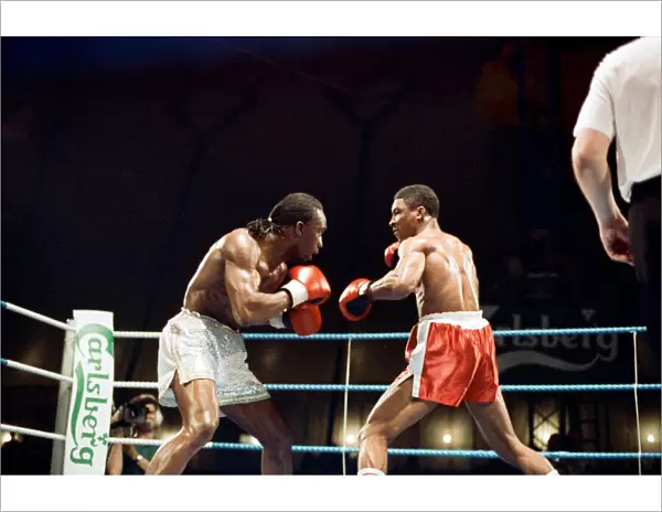 Michael Watson vs Nigel Benn for the British Commonwealth middleweight title