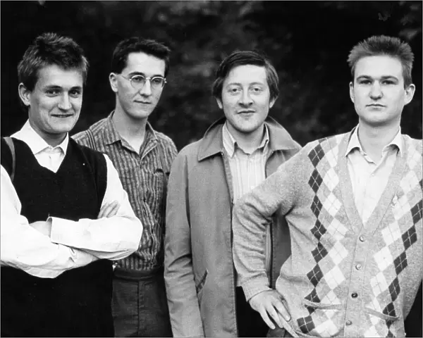 The Housemartins, from left, Paul Heaton, Stan Cullimore, Hugh Whitaker and Ted Key