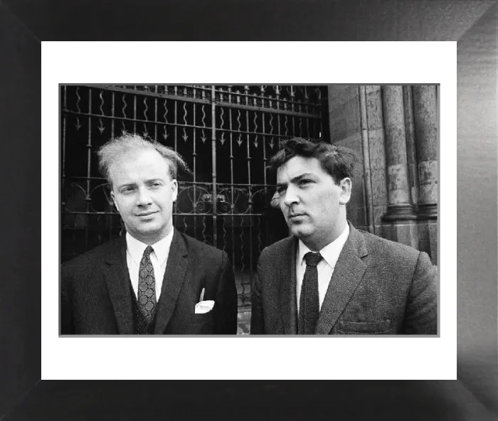 Framed Print : Ivan Cooper and John Hume Print, 1968 Framed Print : Ivan Cooper and John Hume Print, 1968