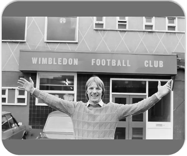 Dave Bassett, manager of Wimbledon Football Club from 1981 to 1987