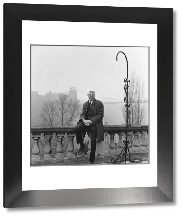 Framed Print : Cary Grant Print, 1972 Framed Print : Cary Grant Print, 1972