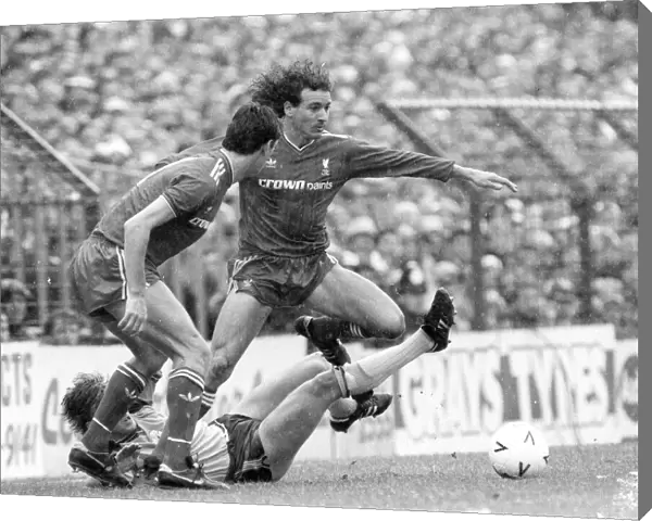 CRAIG JOHNSON IN ACTION DURING DURING LIVERPOOL V SOUTHAMPTON