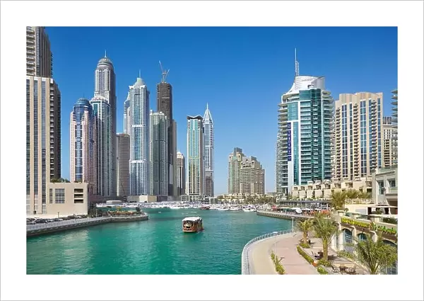 Dubai skyline - Marina, United Arab Emirates