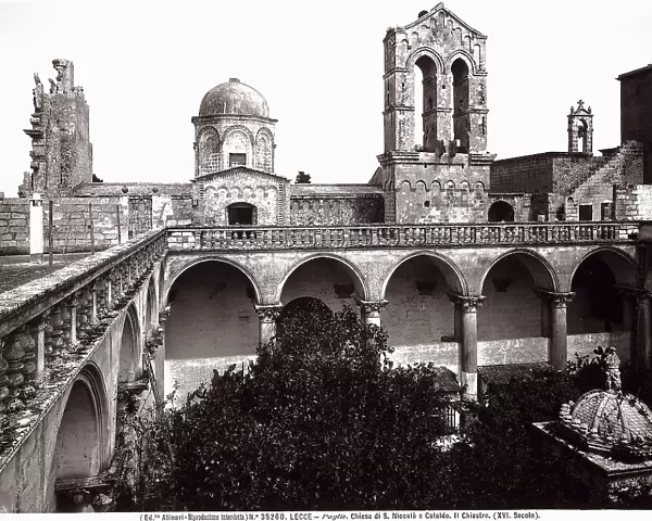 Cloister of the Church of Saints Niccol and Cataldo in Lecce