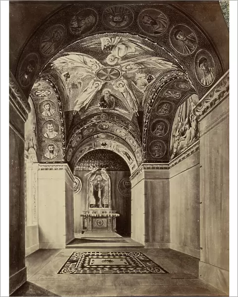Inner view of the Archbishop's Chapel in the Bishops Palace, Ravenna