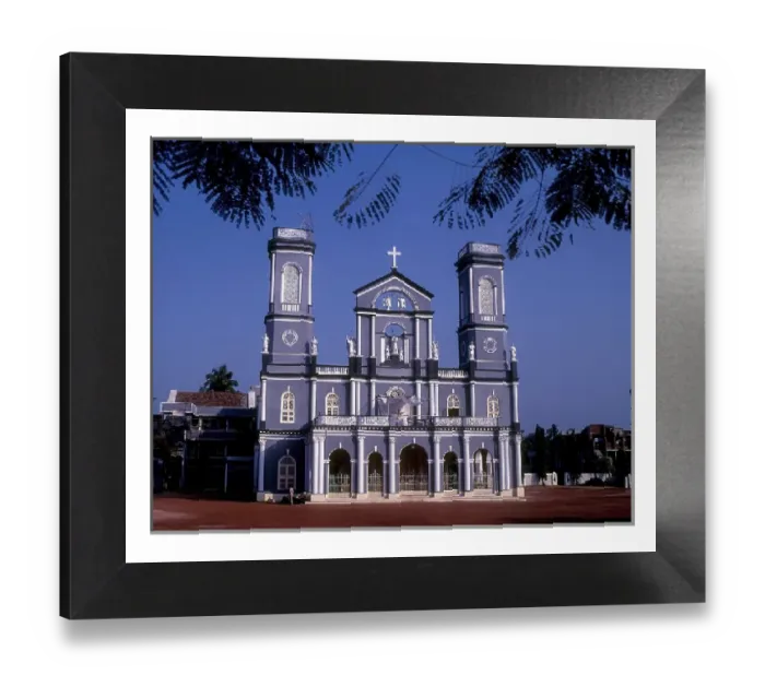 Framed Print : Milagres Church Print, Mangalore 1648 Framed Print : Milagres Church Print, Mangalore 1648