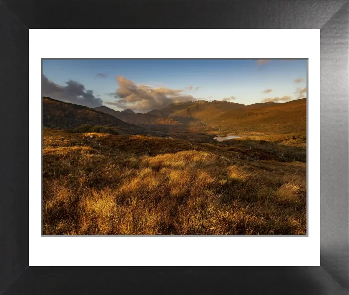 Framed Print : Autumn Landscape Print, Dingle, County Kerry, Ireland