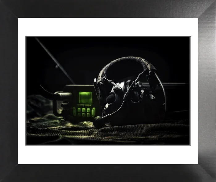 Framed Print : Modern Military Radio Station Print: Data Transmission and Targeting Capabilities Framed Print : Modern Military Radio Station Print: Data Transmission and Targeting Capabilities