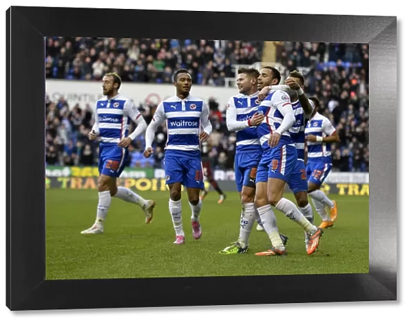 Penalty Power: Robson-Kanu and Norwood's Unforgettable Celebration - Reading FC vs Norwich City, Sky Bet Championship