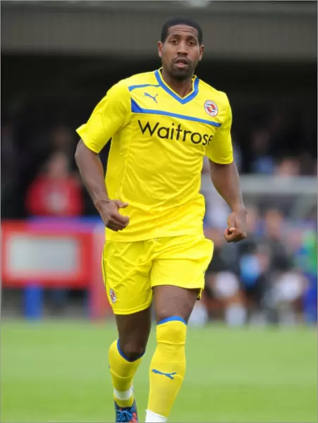 Mikele Leigertwood at The Cherry Red Records Stadium: AFC Wimbledon vs. Reading - Pre-Season Friendly