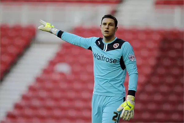Alex McCarthy in Action: Middlesbrough vs. Reading - Sky Bet Championship Showdown at The Riverside Stadium